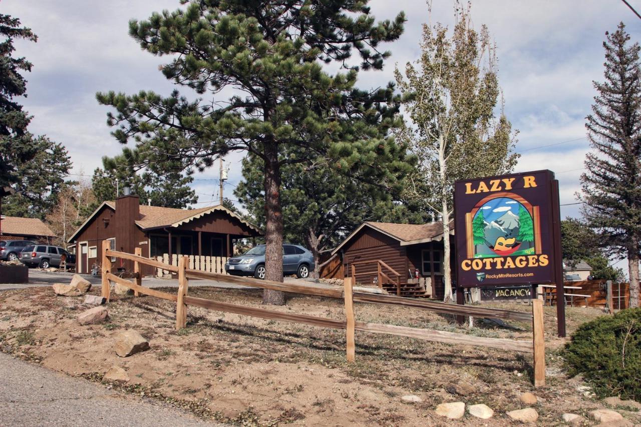 אסטס פארק Lazy R Cottages- 8 Cabin מראה חיצוני תמונה
